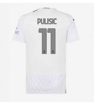 AC Milan Christian Pulisic #11 Segunda Equipación Mujer 2023-24 Manga Corta